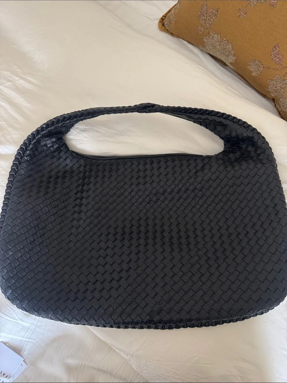 Black Woven Bag